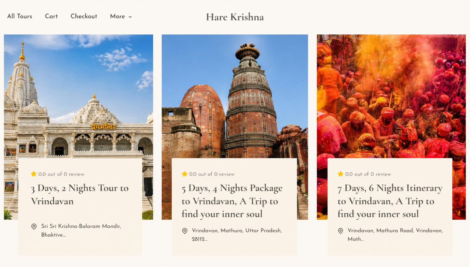 Religious Tour Booking Platform